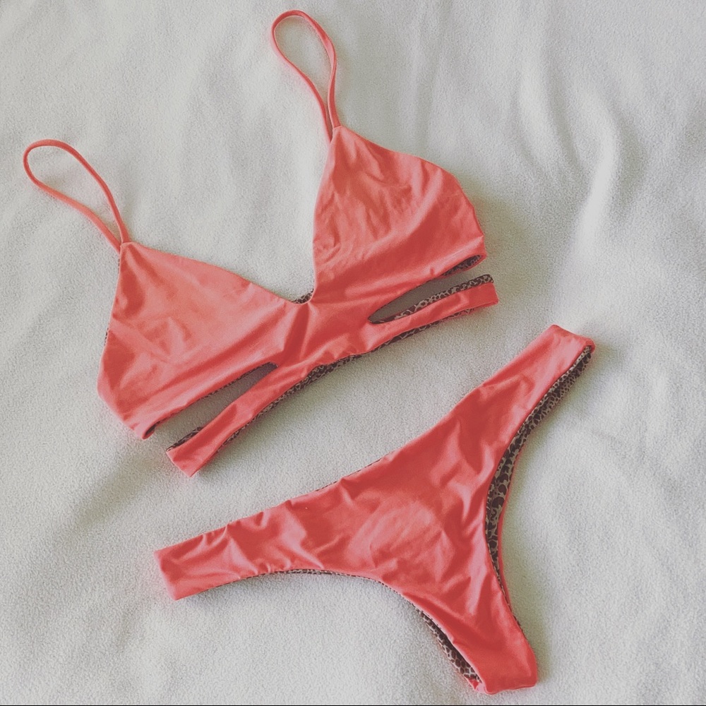 Acacia Swimwear neon melon SOLD